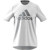 adidas Men's Designed 2 Move Logo Tee, White, Small