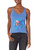 Disney Junior's Princess Oh Mushu Tri-Blend Racerback Layering Tank, Royal Blue Heather, XX-Large