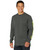 Wolverine Men's Long Sleeve Graphic Tee, Dark Grey Heather, XX-Large