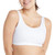 Champion Sports, Soft Touch, Moisture-Wicking, Moderate Support Bra for Women, White, X-Large