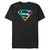 Warner Bros Superman Tye Dye Basic Solid Tee Black