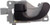 Dorman 83719 Chrysler Sebring Front Driver Side Interior Replacement Door Handle