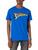 DC Comics Superman Text Logo Basic Solid Tee Royal