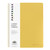 PAPERAGE Undated Planner, Spiral Bound Soft Cover Notebook, Yellow, 8.5 x 11; Includes 104 Lined Pages; Undated Daily Planner