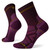 Smartwool Women's Hike Light Cushion Mid Crew Socks, Bordeaux, Medium