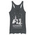 Disney Junior's Olaf Frozen Tri-Blend Racerback Layering Tank, Navy Blue Heather, Small
