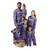 FOCO Baltimore Ravens NFL Ugly Pattern Family Holiday Pajamas - Mens - L