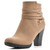 WHITE WOUNTAIN Shoes Women's Spade Boot, Chestnut//Sueded/Smooth, 10 W