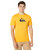 Quiksilver Men's Comp Logo Tee Shirt, Golden Rod, Medium