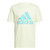 adidas Men's Badge of Sport Tee, Almost Lime/Semi Mint Rush, Small
