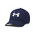 Under Armour mens Blitzing Cap Stretch Fit Hat, (410) Midnight Navy White, Large-X-Large