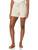 Briggs New York Women's Linen Pull ON Drawstring Short with WELT Pockets