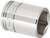 SK Hand Tool 316 6 Point 16mm Standard Drive Socket, 3/8-Inch, Chrome