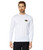 Billabong Men's Standard Long Sleeve Loose Fit Rashguard, White Crayon Wave