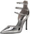 Nine West Women's FRANN Pump, Silver 040, 5.5