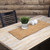 Reversible Natural Jute Braided Table Runner, Farmhouse Natural Braided Jute Burlap Table Runner, Organic Eco-Friendly Rustic Vintage Dining Table Runner- 13x36 Inch - Natural