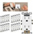 (20 Packs) 15 Amp Decorator Receptacle Duplex Wall Outlet,15A/125V/1875W, 2 Pole 3 Wire, UL Listed, Tamper Resistant , Self Grounding Outlet , for Residential and Commercial Use