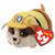 Ty Beanie Boos 4" Teeny Tys Paw Patrol RUBBLE Stackable Plush