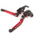 FXCNC CNC Aluminum Folding Extendable Adjustable Brake Clutch Levers for TMAX500 2001 2002 2003 2004 2005 2006 2007