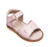 Elephantito Baby Girls Ankle Strap Flat Sandal, Pink, 0 Infant