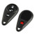 Key Fob Keyless Entry Remote Shell Case & Pad fits Subaru 2006-2007 B9 Tribeca/2009-2010 Forester/2007-2009 Impreza/2005-2007 Legacy/2006-2007 Outback