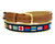 Nautical Belts, Code Flags on Khaki Web 48 (pants waist size 46)