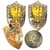 Medieval Knight Set Retro Costume Accessories for Kids Cosplay LARP and Holloween Prop (Shield)