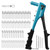 LIBRATON Rivet Gun, Rivet Gun Kit, Pop Rivet Gun, 80PCs Metal Rivets and 4 Drill Bits, Heavy Duty Hand Riveter, Rivet Gun Tool for Metal, Automotive, Blind Rivets 3/32" 1/8" 5/32" 3/16"