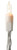DecoLights LT150-1 150Lt White Cord Clear Bulb Cluster