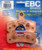 EBC Sintered Double H Front Brake Pads 20102014 Harley Davidson FLSTFB Fat Boy Lo / FA457HH