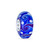 Murano Glass Shades Of Blue Wave Swirl Spacer Charm Bead Fits European Bracelet For Women Teen .925 Sterling Silver Core Murano Glass Shades Of Blue Wave Swirl Spacer Charm Bead Fits European Bracelet For Women Teen .925 Sterling Silver Core