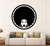 Vinyl Wall Decal Afro Hairstyle Hairdresser Black Lady Hair Beauty Salon Stylist Stickers Large Decor (792ig) Pink