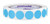 ChromaLabel 3/4 inch Color-Code Dot Labels | 1,000/Roll (Light Blue)