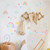 Boho Rainbow Heart Cloud Wall Decals Pink Nursery Wall Stickers Girls Boho Bedroom Decor