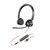 Plantronics Poly Blackwire 3325 Microsoft USB-A & 3.5mm Wired Headset - 214016-101 (Renewed)