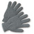 West Chester 710SG Medium Weight Gray String Knit Poly Cotton, Large, Grey (Pack of 12)