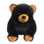 Wishpets Plush Soft Stuffed 6" Roly-Poly Pal Black Bear