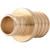 SharkBite 3/4 x 1 Inch Crimp Reducing Coupling, Brass Plumbing Fitting, PEX Pipe, PE-RT, UC060LFA