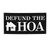 Defund The Hoa Banners And Signs, Holiday Banner For Background Backdrop Banner For Indoor Outdoor Garden,Yard, Party Home Decorations Medium