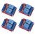 AEDIKO 4pcs DC 12V Relay Module 2 Channel Relay Board with Optocoupler Support High or Low Level Trigger