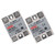 Alinan 2pcs SSR-40AA Solid State Relay AC to AC Input 80-250VAC Output 24-380VAC Single Phase Solid State Relay