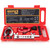 KOOPOOL Double & Single Flaring Tool Kit for Brake Line HVAC System with Tube Cutter Extra 7 Adapters,Brass Copper Pipe 45 Degrees Flaring Tool