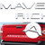 Tailgate Inserts Letters Compatible for 2022 2023 Maverick Accessories, 3D Raised &Strong Adhesive Decals Letters Emblems-Chrome Silver