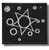 Sumerian Solar System - Embroidered Patch 8 x 7 cm