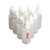 Adecco LLC 50PCS 15ML Empty Plastic Squeezable Eye Dropper bottle LDPE with Childproof Cap