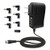 ZOZO 10W 5V2a (2000mA) Multi Tip Switching Replacement AC Power Adapter Wall Charger for Android Tablets Webcam Routers Toys Recorder Bluetooth Speaker and More DC 5v Devices