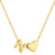 IPMIDZHI Letter Necklace Gold Plated Personalized Initial A-Z Love Dainty Heart Pendant Necklaces Gift for Women Mothers Day Birthday Teen Girls