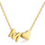 IPMIDZHI Letter Necklace Gold Plated Personalized Initial A-Z Love Dainty Heart Pendant Necklaces Gift for Women Mothers Day Birthday Teen Girls