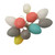 Navyoom Easter Egg String Lights 10 LED Easter Eggs Battery Operated Easter Party Decor Lights Egg Lights for Easter Home Decor Spring Indoor Outdoor Decoration Lights