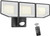 Motion Sensor Outdoor Lights, 38W 8000LM LED Security Lights, 3 Head Adjustable Motion Detected Flood Lights, IP65 Waterproof, Dusk to Dawn, 6500K, Outdoor Floodlights for Garage, Yard, Patio, Porch